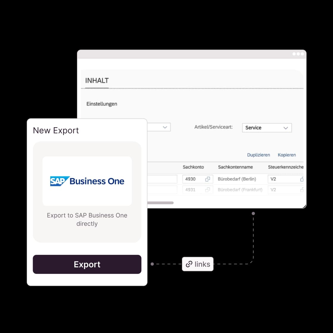 Automatic capture of document data in SAP B1