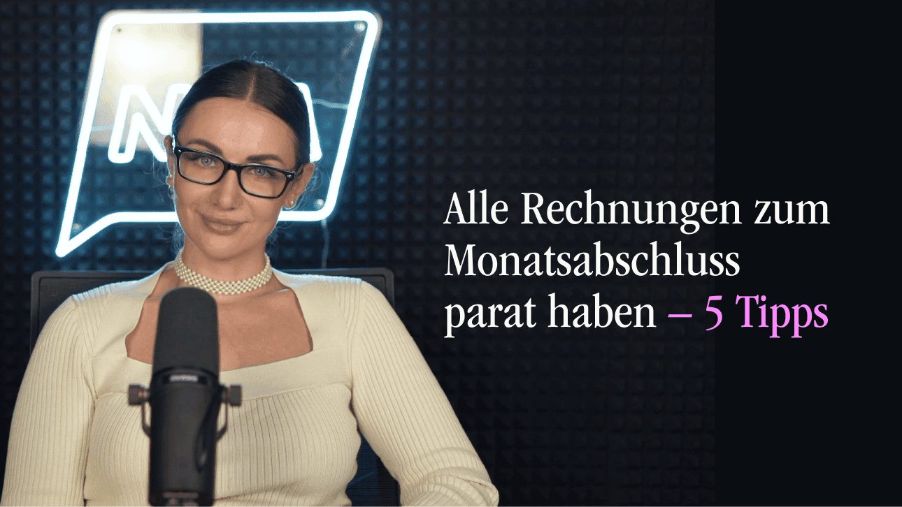 Mariya hat 5 Tipps, um Rechnungen für den Monatsabschluss immer bereit zu haben.