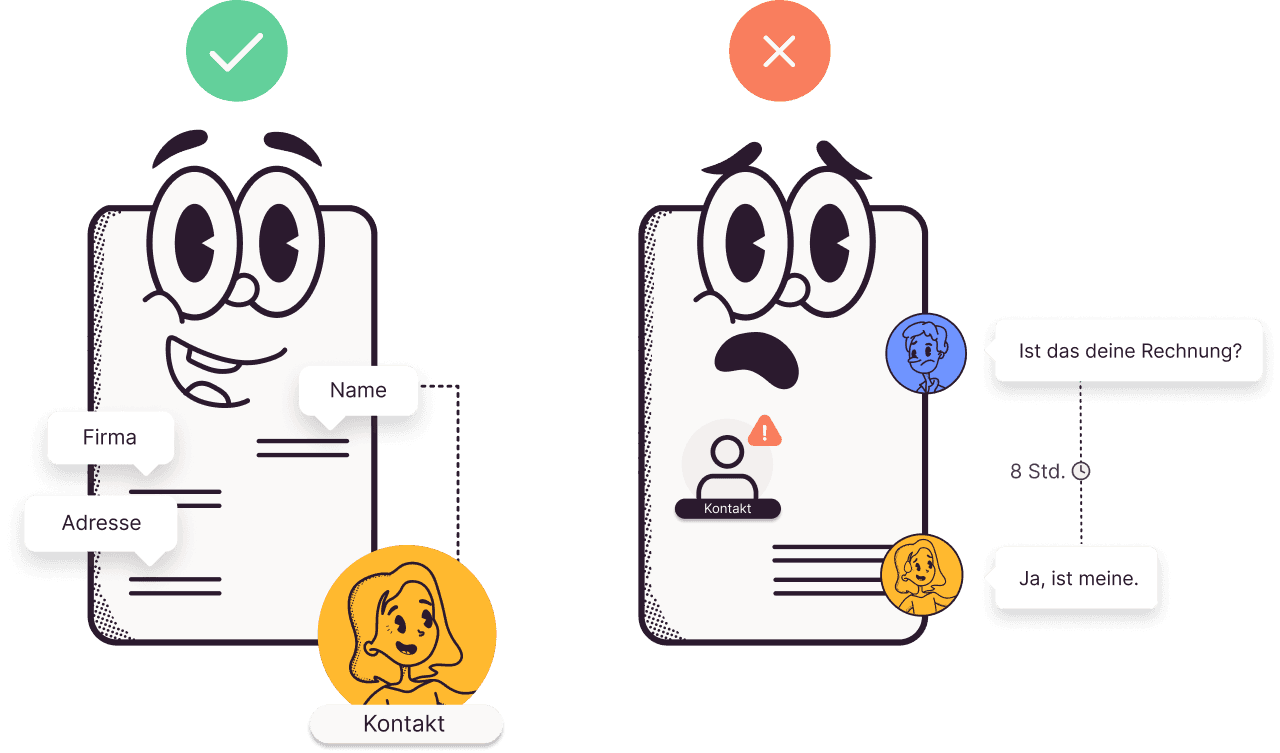 Moderne Finanzteams wissen, welche Informationen eine Rechnung enthalten muss.