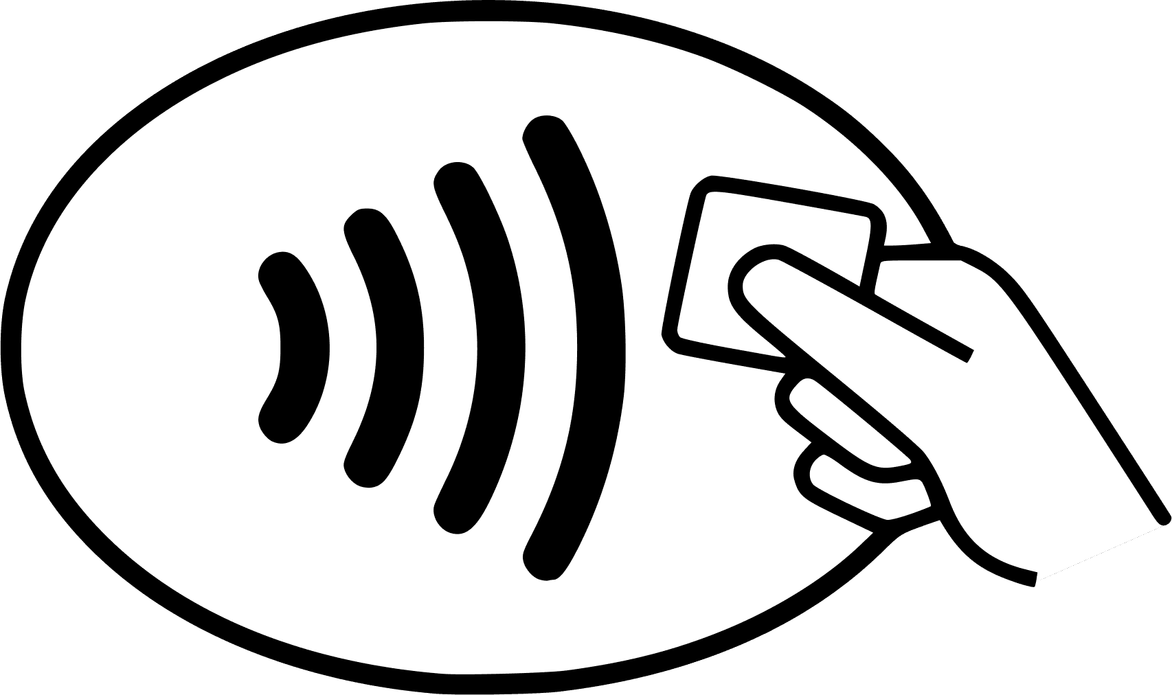 Contactless payment logo