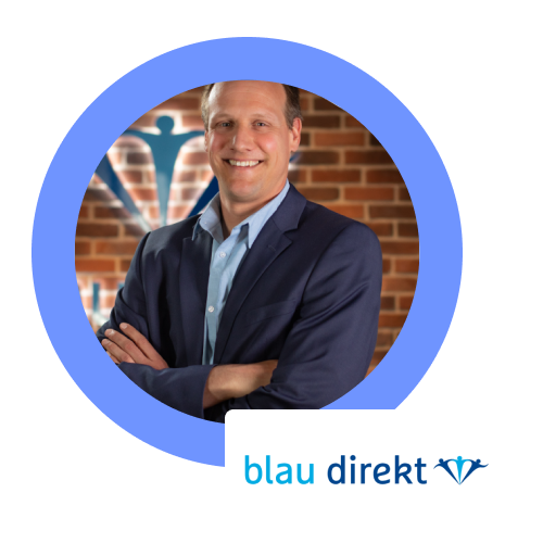 Blau Direct Hero Image