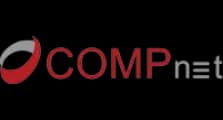 COMPnet logo with red and gray lettering
