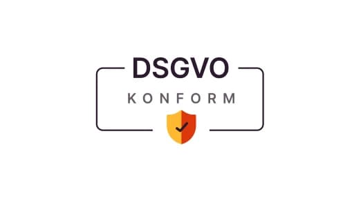 “GDPR COMPLIANT” badge with a shield
