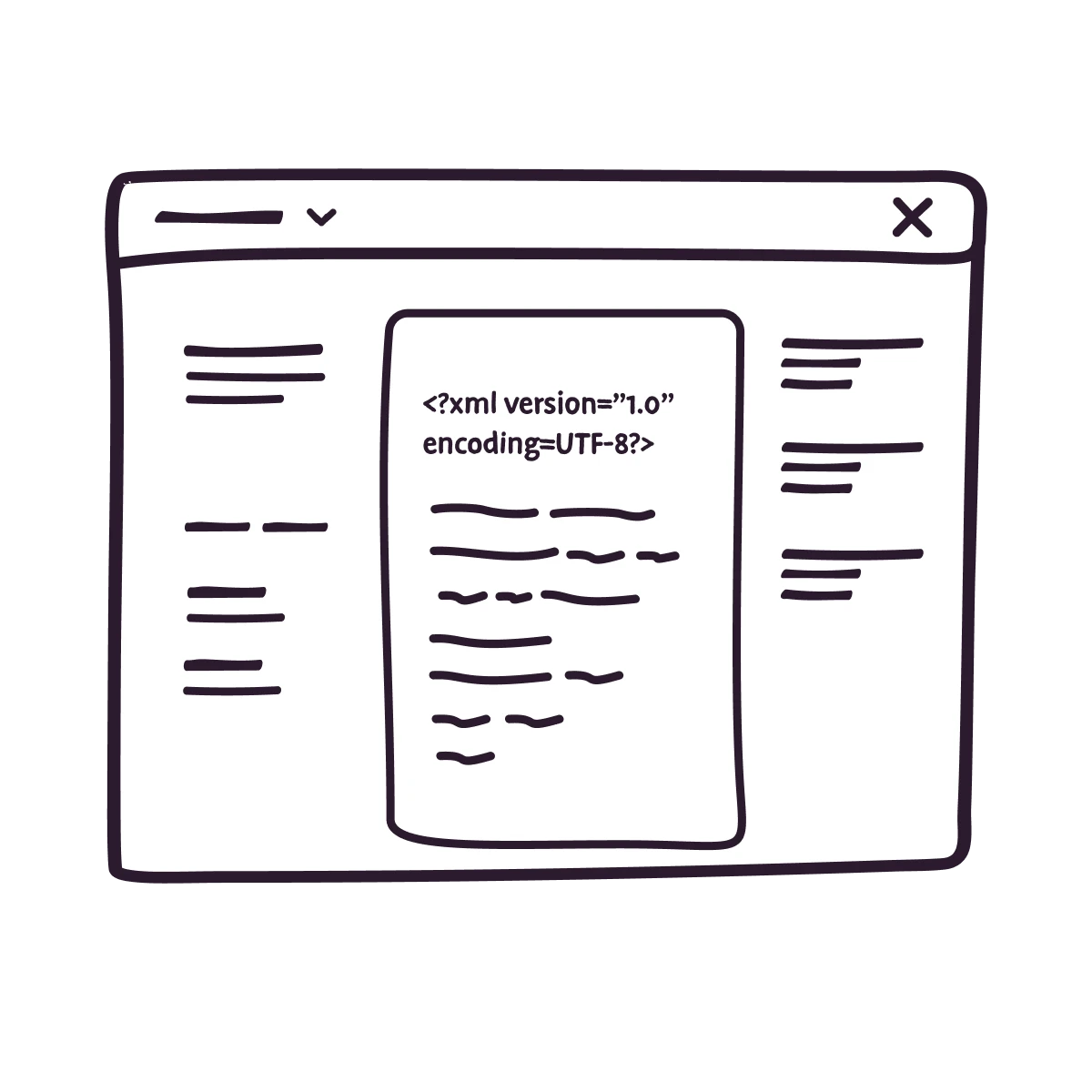 Illustration einer XRechnung