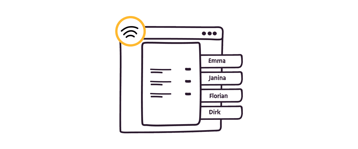 Cloudbasierte Software gewährleistet flexiblen Datenzugriff.