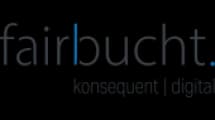 Logo von fairbucht mit dem Schriftzug „konsequent | digital“