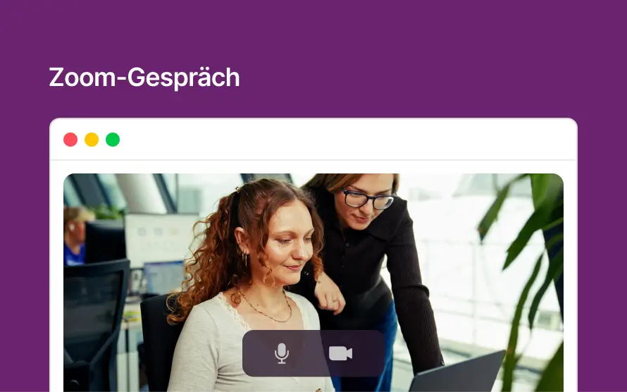 Zoom-Gespräch mit einer Researcherin von Candis