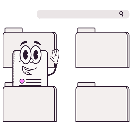 Digital Archive Illustration