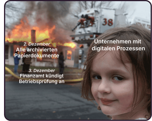 Betriebsprüfung steht an: Unternehmen mit digitalen Prozesse sind vorbereitet.