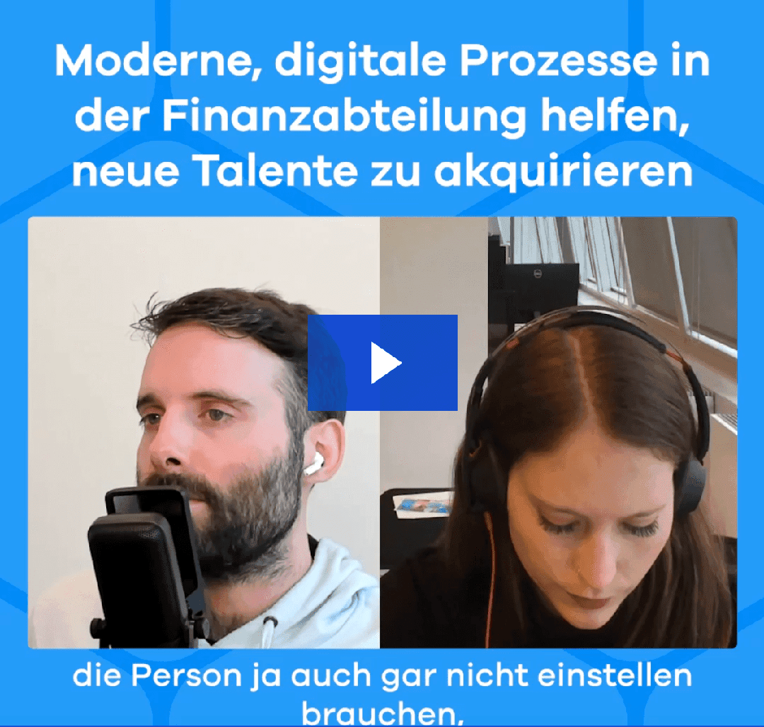 Thumbnail: Moderne, Digitale Prozesse in der Finanzabteilung helfen, neue Talente zu akquiriren