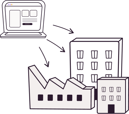 Mit einer Software mit Mandantenfähigkeit können Unternehmen mit vielen Mandanten gleichzeitig arbeiten.