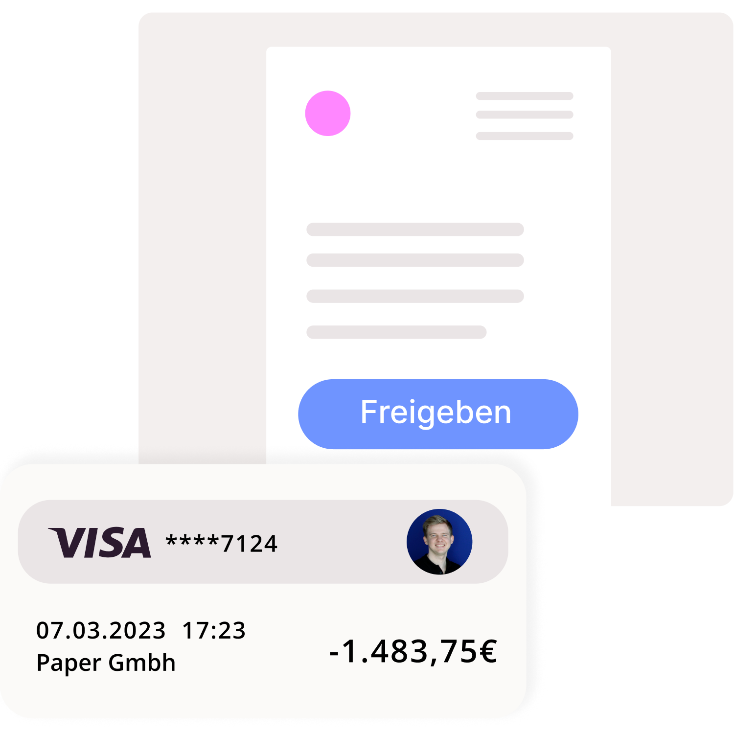 Credit Card Transaction Invoice approval