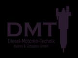 DMT-Logo von Diesel-Motoren-Technik Eder & Schöner GmbH mit Turm-Silhouette