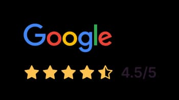 Google-Logo mit einer Bewertung von 4,8