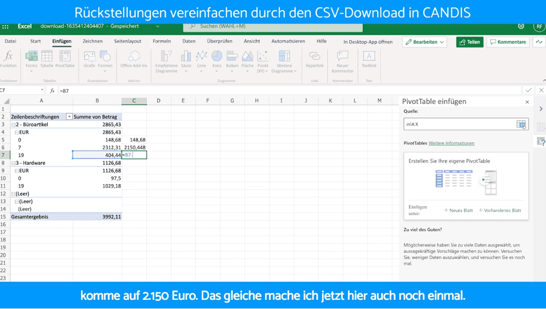 Thumbnail: Rückstellungen bilden