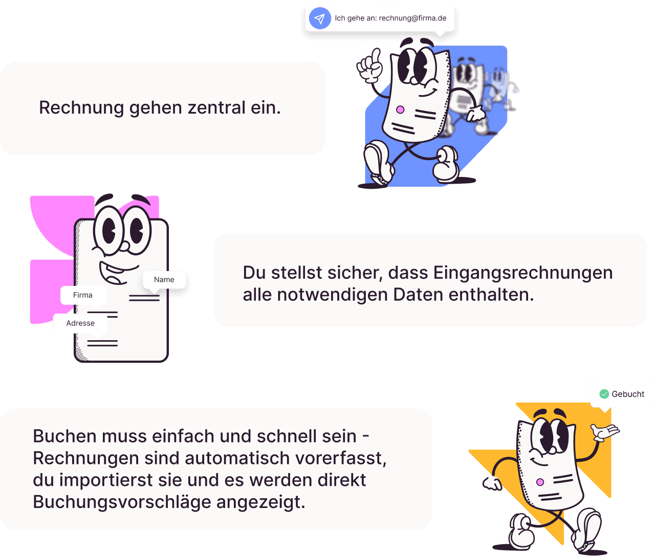 Moderne Finanzteams stellen sicher, dass sie Rückfragen sofort klären und mindestens wöchentlich buchen.