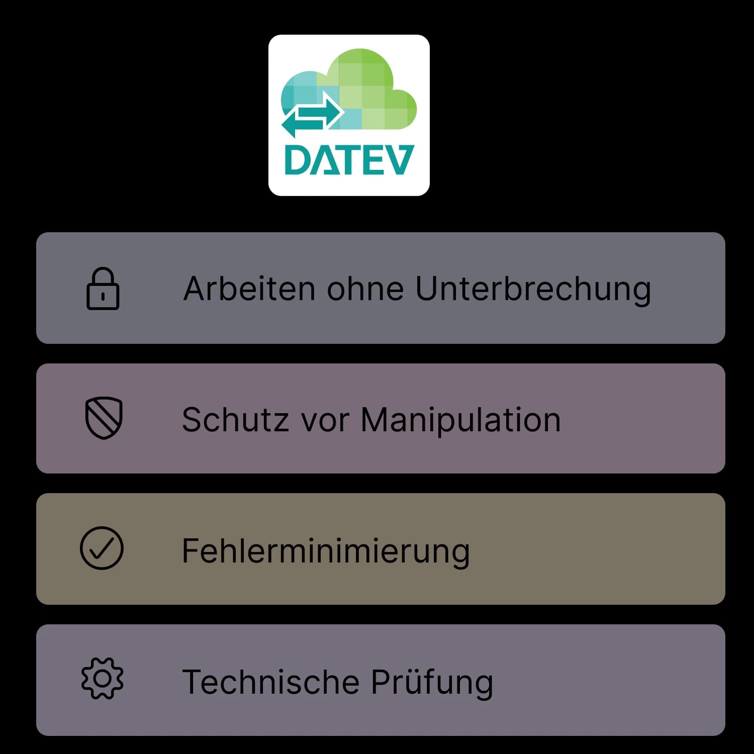 Importance of an official DATEV interface