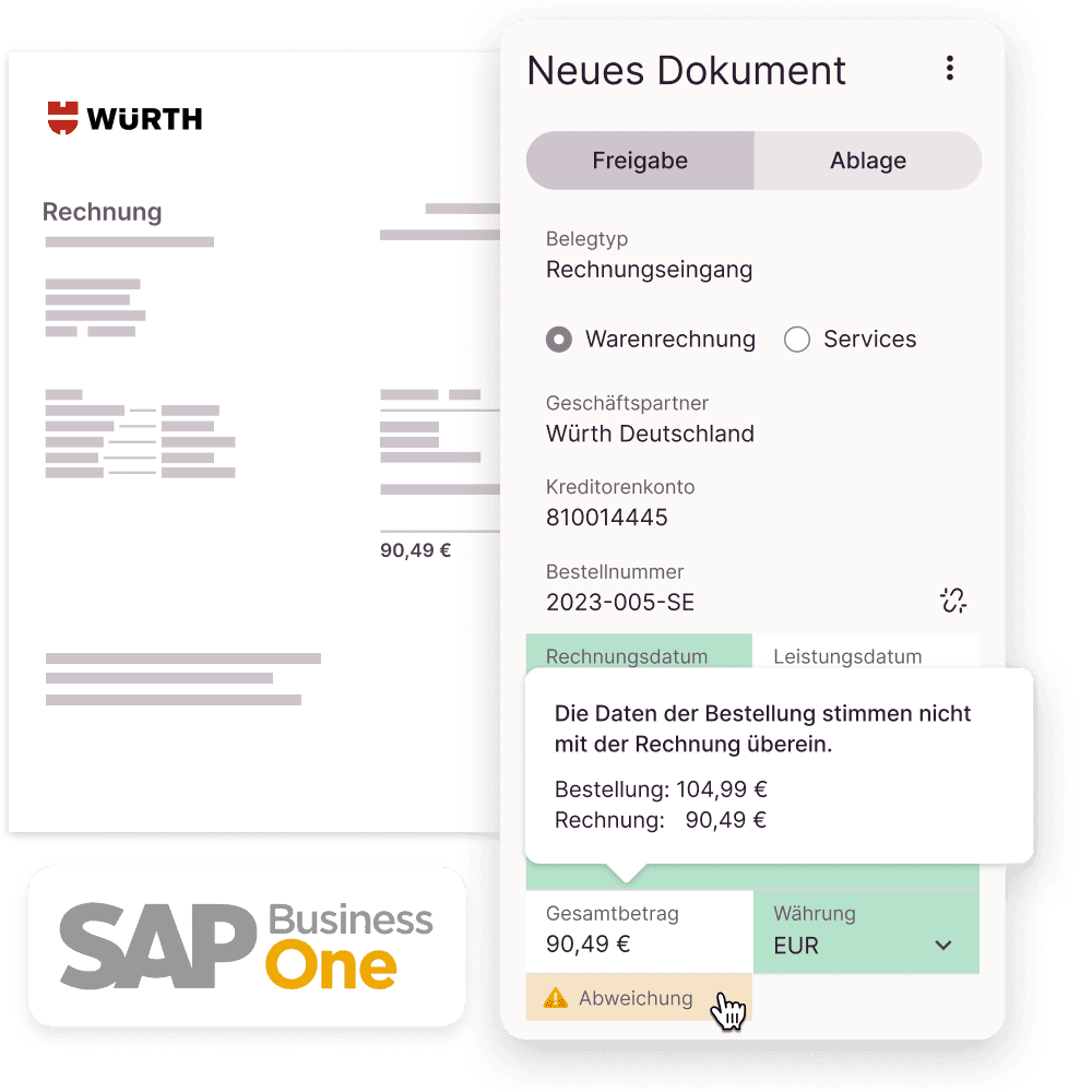 Bestellabgleich in Candis anlegen